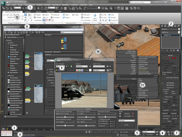 Autodesk 3ds Max Interface