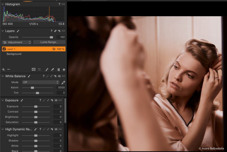 Capture One Interface